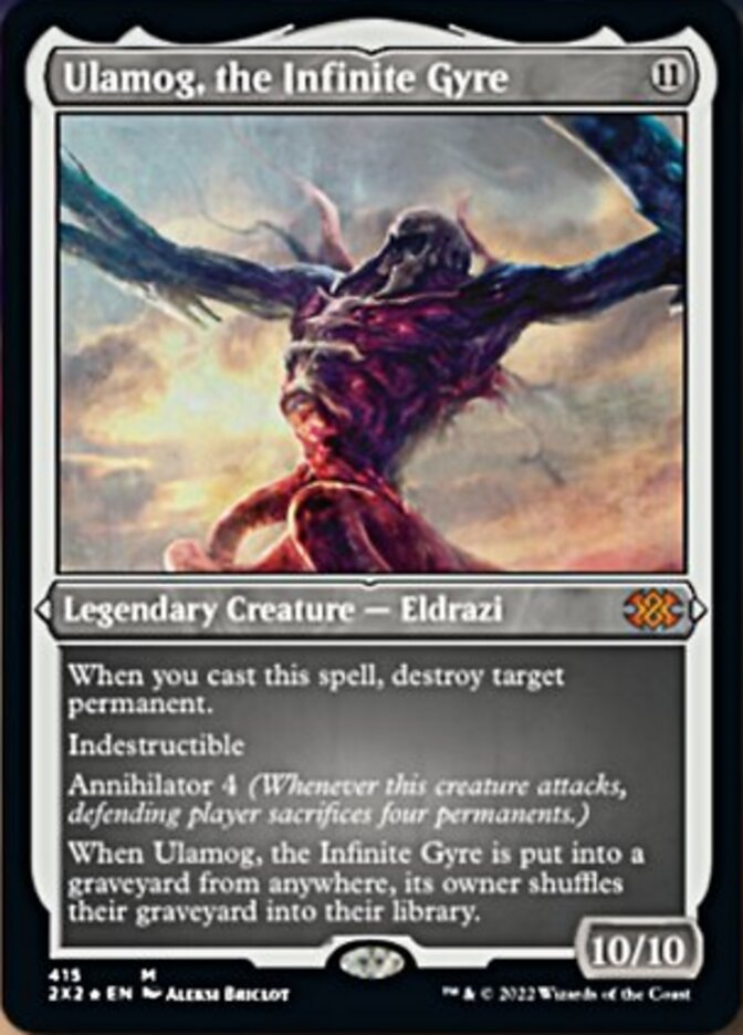 Ulamog, the Infinite Gyre (Foil Etched) [Double Masters 2022] - Magic: The Gathering - Card Brawlers | Quebec | Canada |