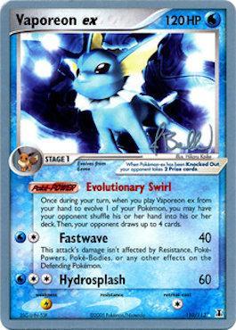 Vaporeon ex (110/113) (Eeveelutions - Jimmy Ballard) [World Championships 2006] - Pokémon - Card Brawlers | Quebec | Canada |