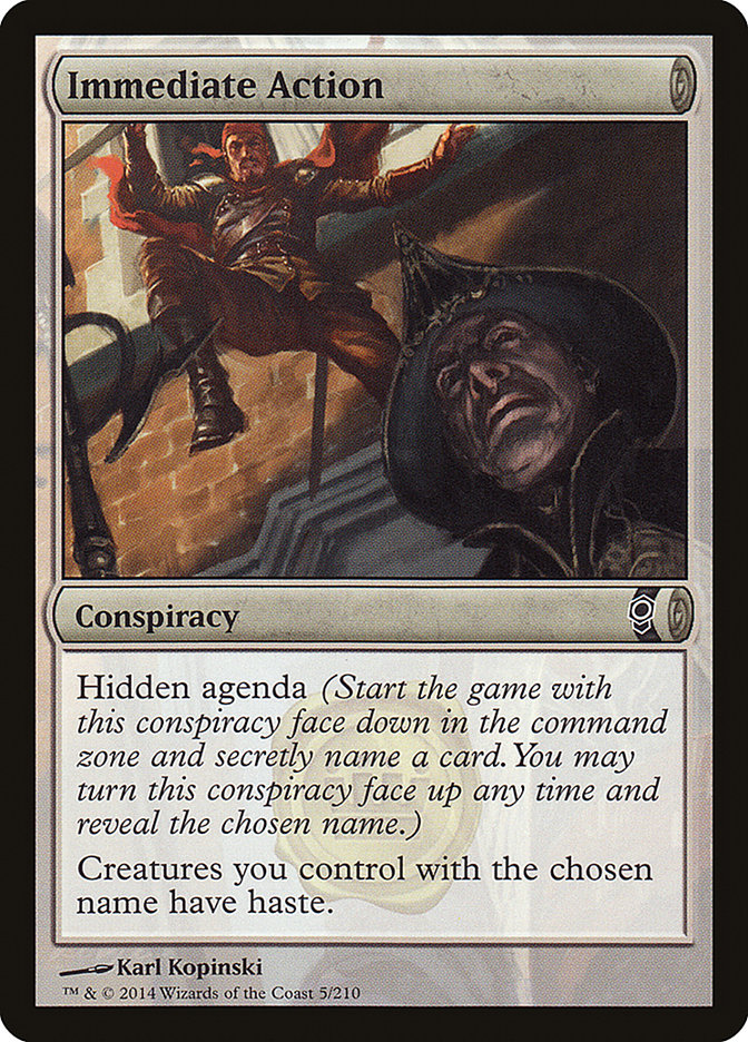 Immediate Action [Conspiracy] - Magic: The Gathering - Card Brawlers | Quebec | Canada |
