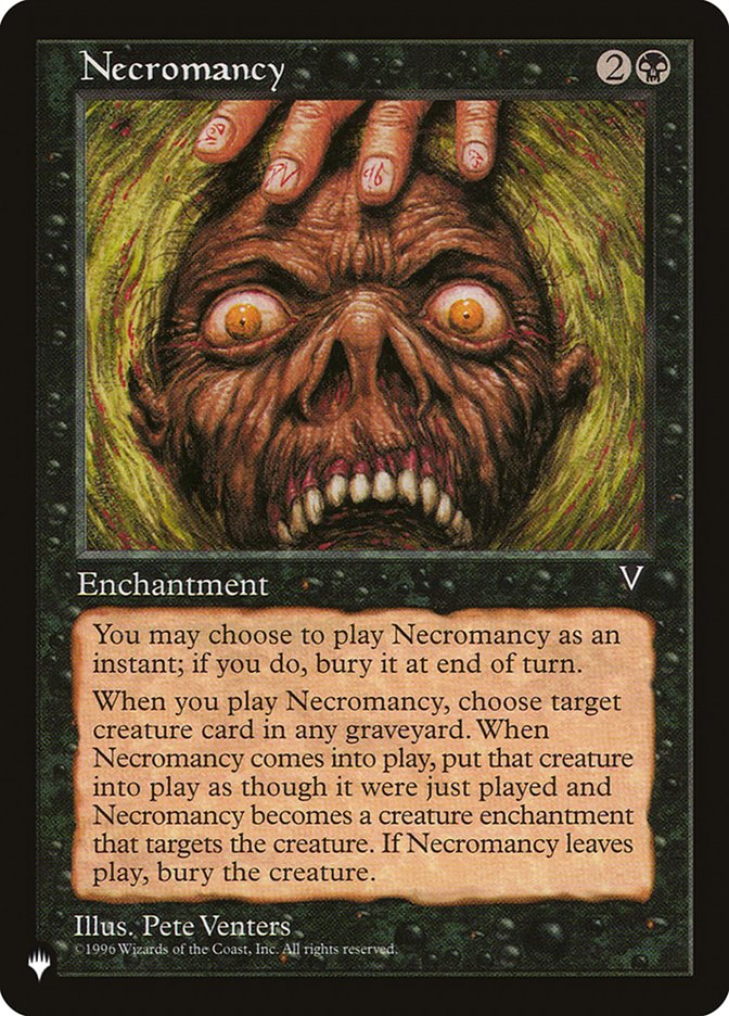 Necromancy [The List] - Magic: The Gathering - Card Brawlers | Quebec | Canada |