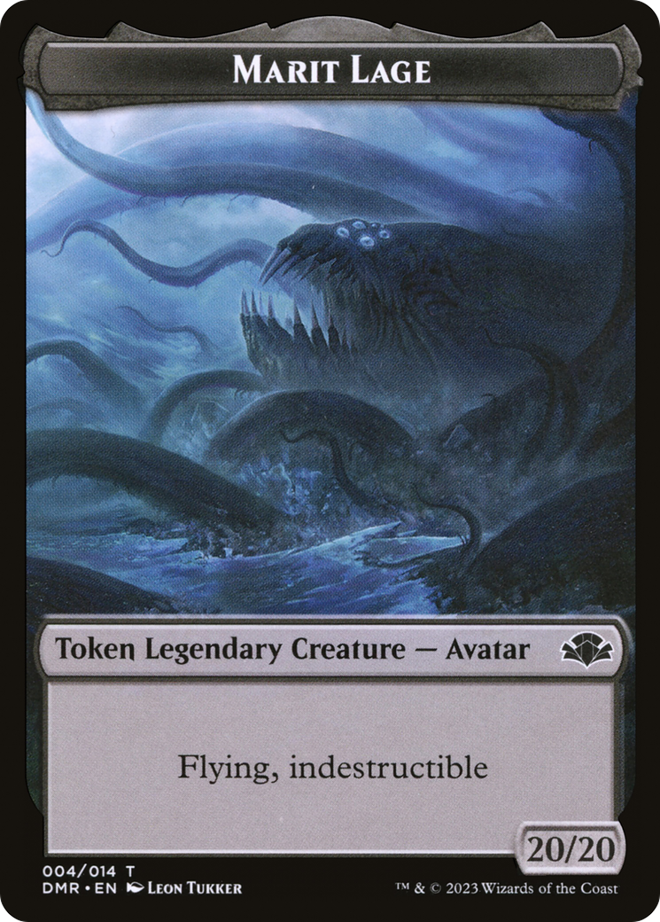 Marit Lage Token [Dominaria Remastered Tokens] - Magic: The Gathering - Card Brawlers | Quebec | Canada |