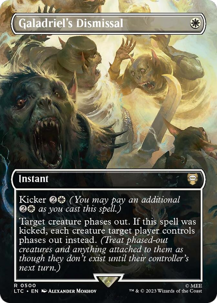Galadriel's Dismissal (Borderless) [The Lord of the Rings: Tales of Middle-Earth Commander] - Magic: The Gathering - Card Brawlers | Quebec | Canada |