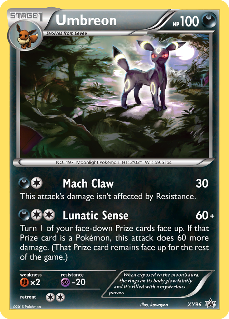 Umbreon (XY96) [XY: Black Star Promos] - Pokémon - Card Brawlers | Quebec | Canada |