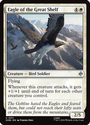 Eagle of the Great Shelf (HOB-011) - The Hobbit - Card Brawlers