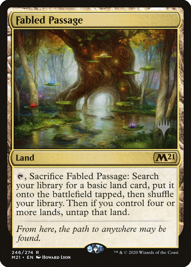 Fabled Passage (Promo Pack) [Core Set 2021 Promos] - Magic: The Gathering - Card Brawlers | Quebec | Canada |