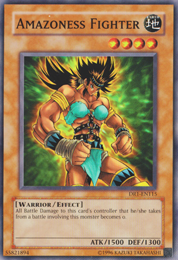 Amazoness Fighter [DR1-EN115] Common - Yu-Gi-Oh! - Card Brawlers | Quebec | Canada |