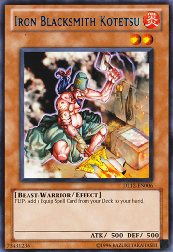 Iron Blacksmith Kotetsu (Blue) [DL12-EN006] Rare - Yu-Gi-Oh! - Card Brawlers | Quebec | Canada |
