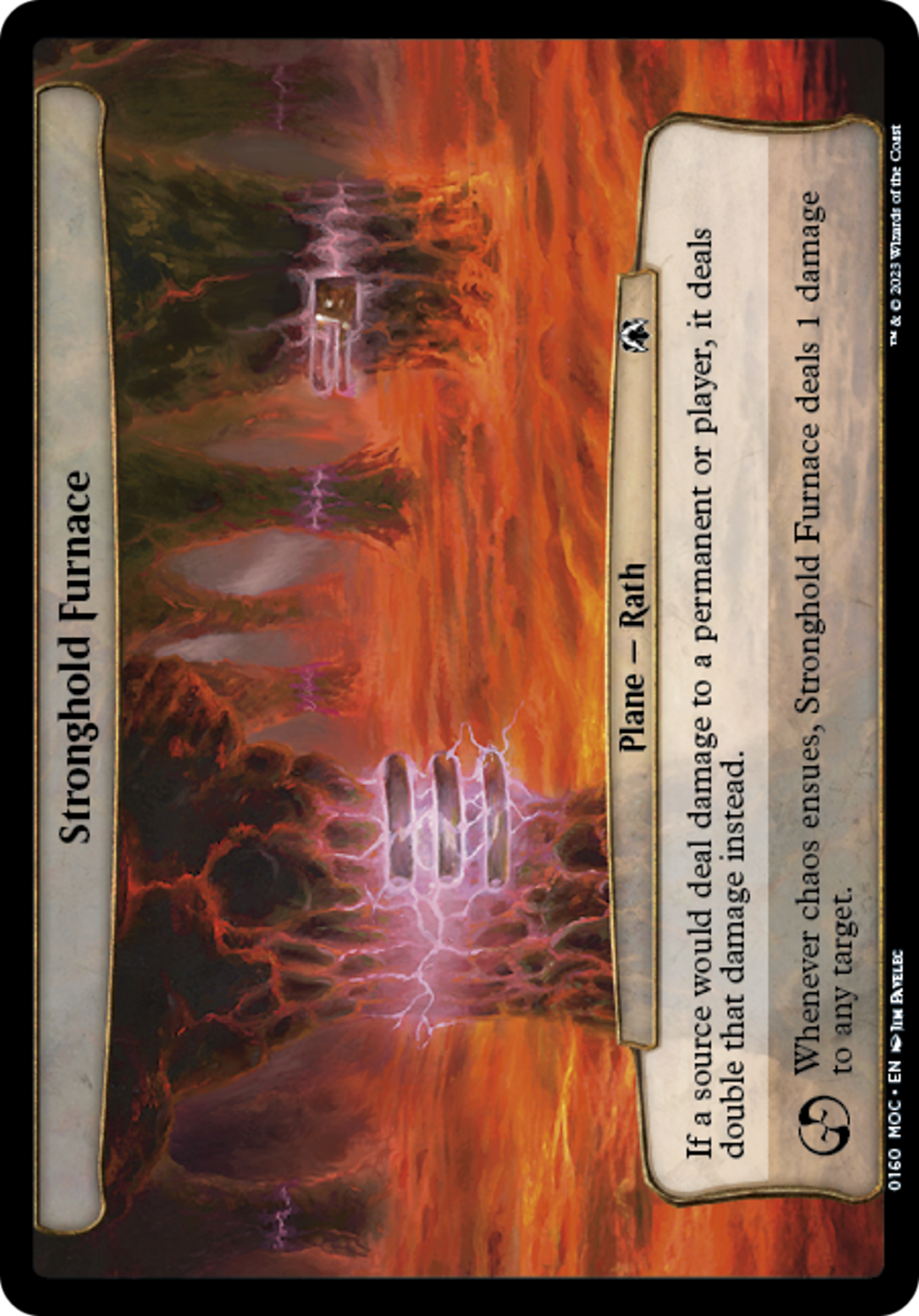Stronghold Furnace [March of the Machine Commander] - Magic: The Gathering - Card Brawlers | Quebec | Canada |