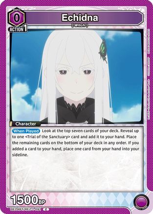 Echidna (091) (UE24BT/REZ-1-091) - UE24BT ReZERO Starting Life in Another World - Card Brawlers