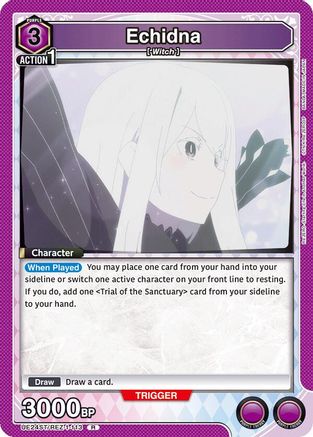 Echidna (UE24ST/REZ-1-113) - UE24ST ReZERO Starting Life in Another World Starter Deck Foil - Card Brawlers