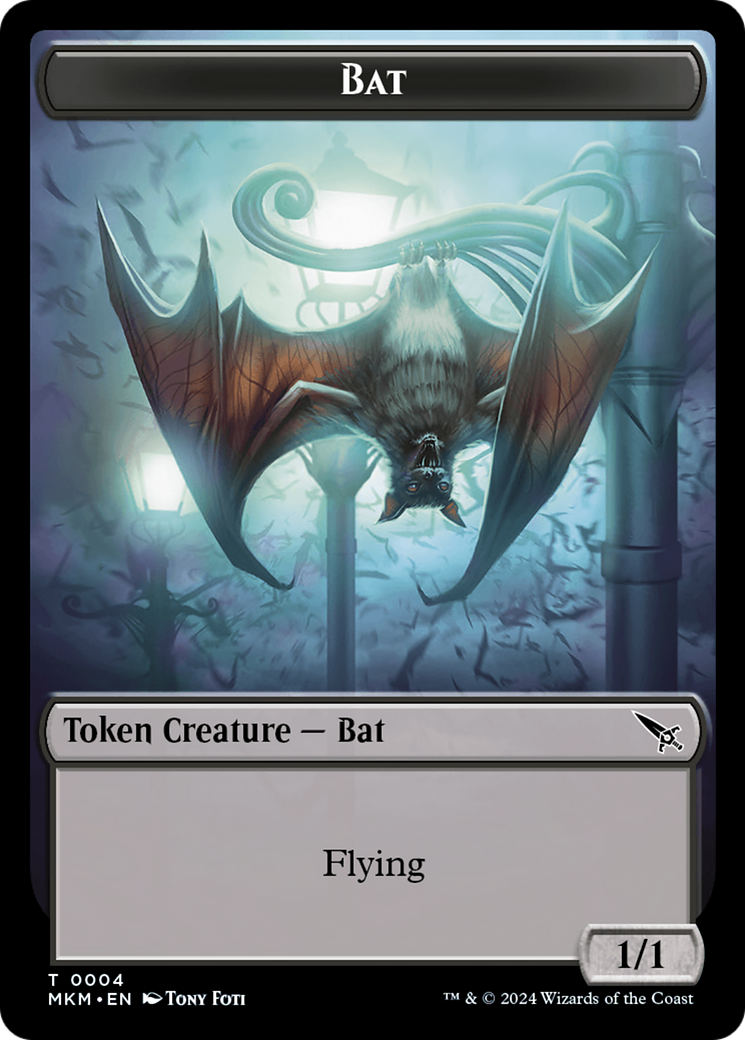 Bat Token [Murders at Karlov Manor Tokens] - Magic: The Gathering - Card Brawlers | Quebec | Canada |