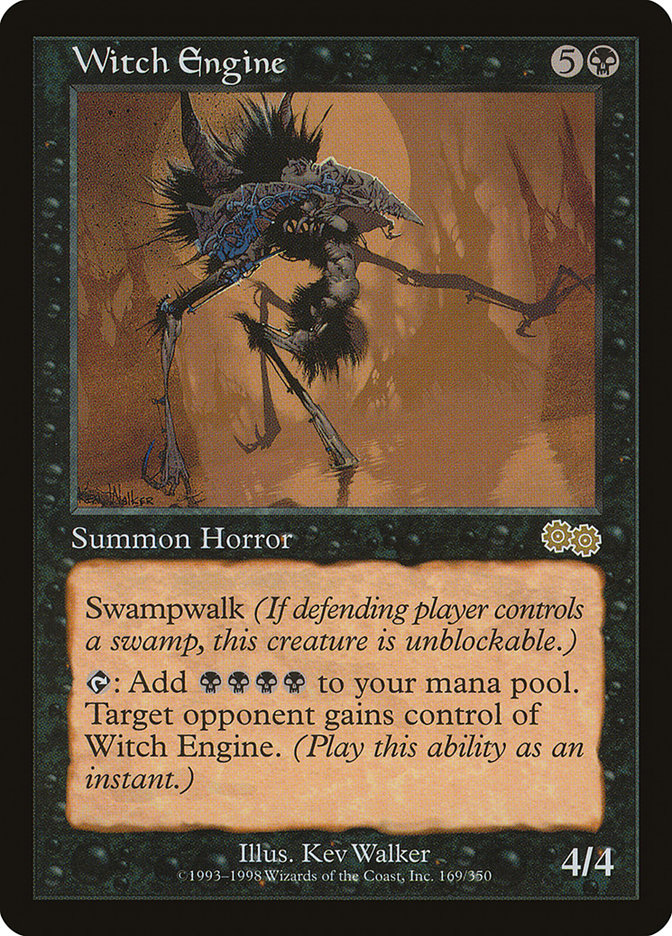 Witch Engine [Urza's Saga] - Magic: The Gathering - Card Brawlers | Quebec | Canada |