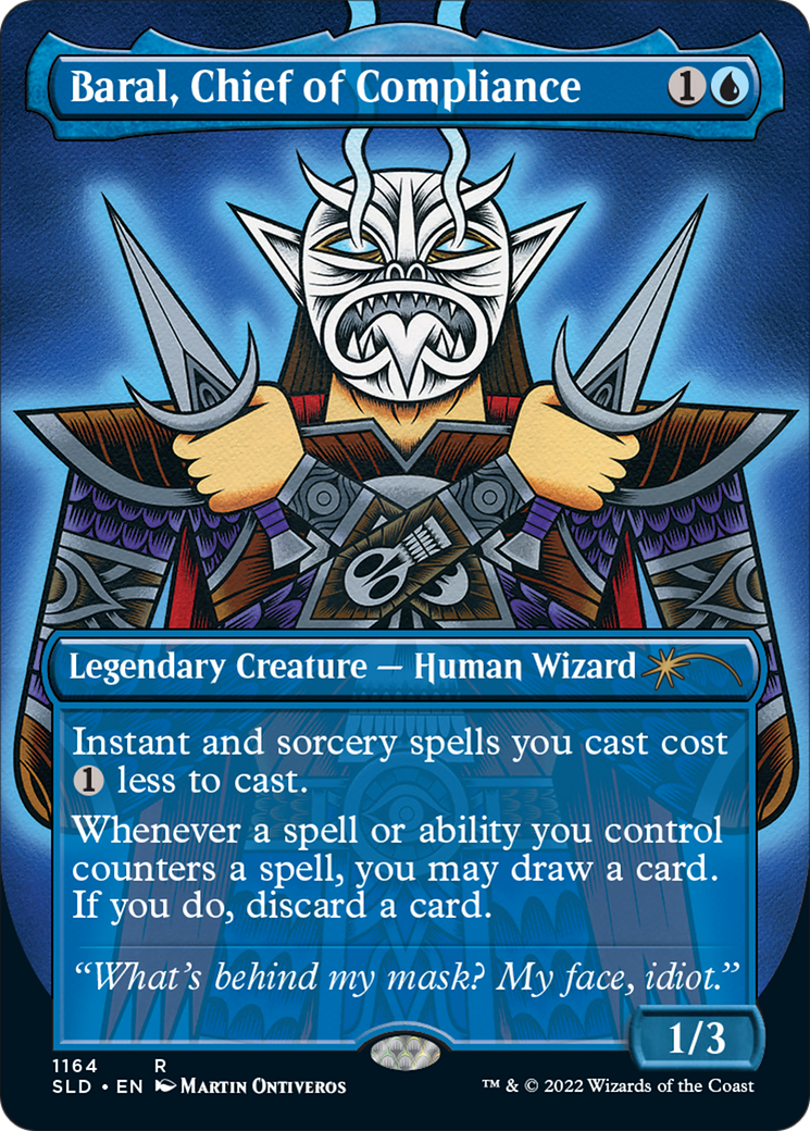 Baral, Chief of Compliance (Borderless) [Secret Lair Drop Series] - Magic: The Gathering - Card Brawlers | Quebec | Canada |