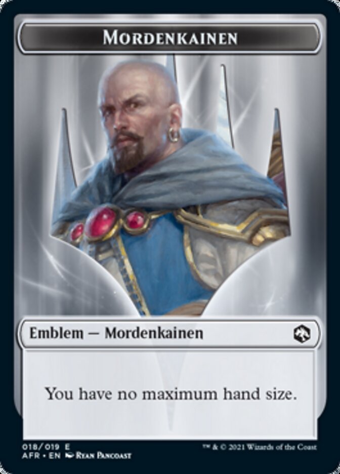 Dog Illusion // Mordenkainen Emblem Double-Sided Token [Dungeons & Dragons: Adventures in the Forgotten Realms Tokens] - Magic: The Gathering - Card Brawlers | Quebec | Canada |