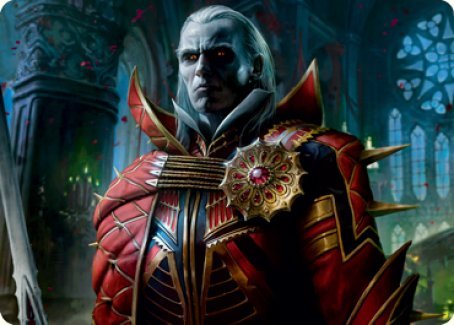 Edgar, Charmed Groom 2 Art Card [Innistrad: Crimson Vow Art Series] - Card Brawlers