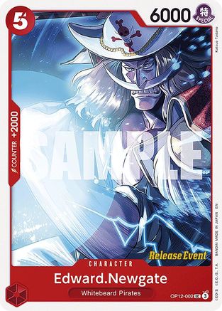 Edward.Newgate (OP12-002) - Legacy of the Master Release Event Cards - Card Brawlers