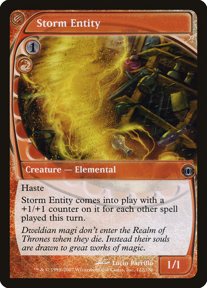 Storm Entity [Future Sight] - Magic: The Gathering - Card Brawlers | Quebec | Canada |