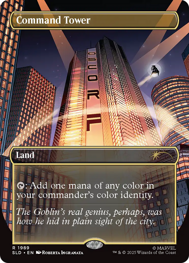 Command Tower (1989) [Secret Lair Drop Series] - Magic: The Gathering - Card Brawlers | Quebec | Canada |
