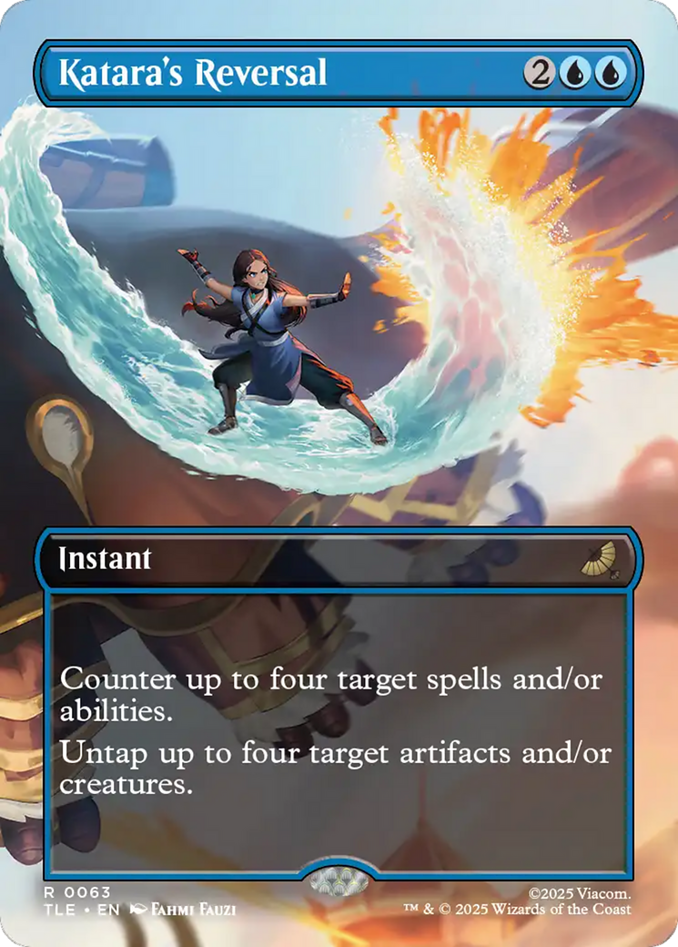 Katara's Reversal (Borderless) [Avatar: The Last Airbender: Eternal-Legal] - Magic: The Gathering - Card Brawlers | Quebec | Canada |