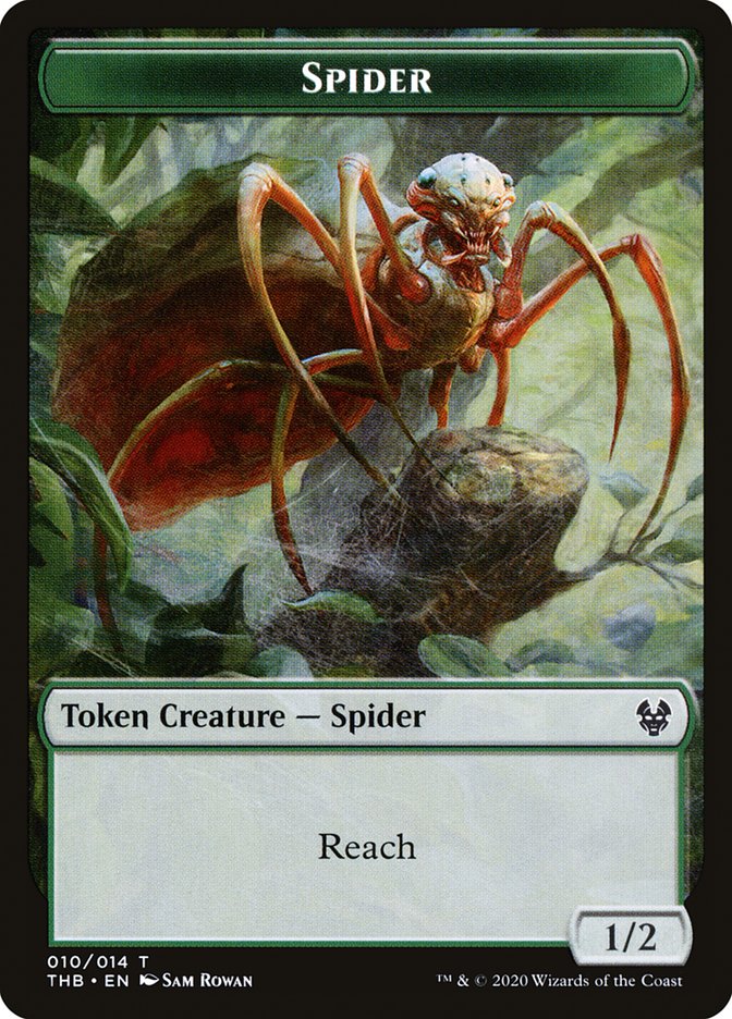 Spider Token [Theros Beyond Death Tokens] - Magic: The Gathering - Card Brawlers | Quebec | Canada |