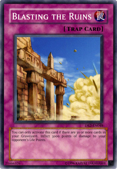 Blasting the Ruins [DR2-EN048] Common - Yu-Gi-Oh! - Card Brawlers | Quebec | Canada |