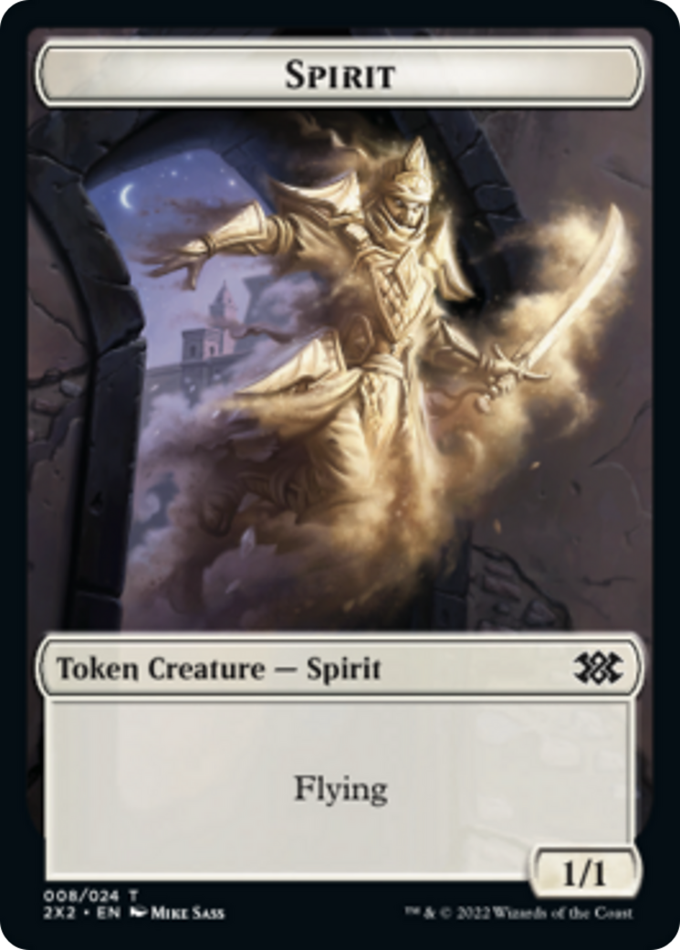 Egg // Spirit (008) Double-Sided Token [Double Masters 2022 Tokens] - Magic: The Gathering - Card Brawlers | Quebec | Canada |