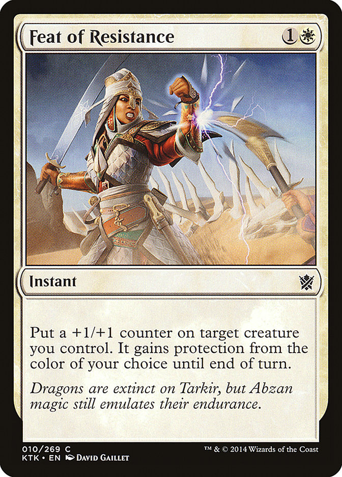 Feat of Resistance [Khans of Tarkir] - Magic: The Gathering - Card Brawlers | Quebec | Canada |