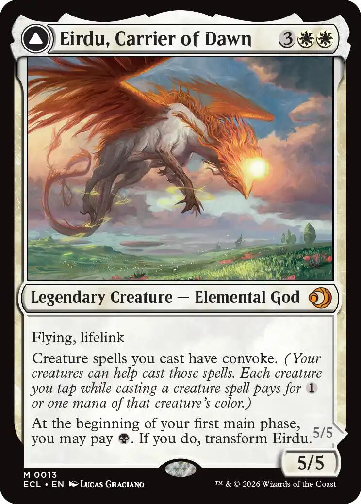 Eirdu, Carrier of Dawn [Lorwyn Eclipsed] - Card Brawlers