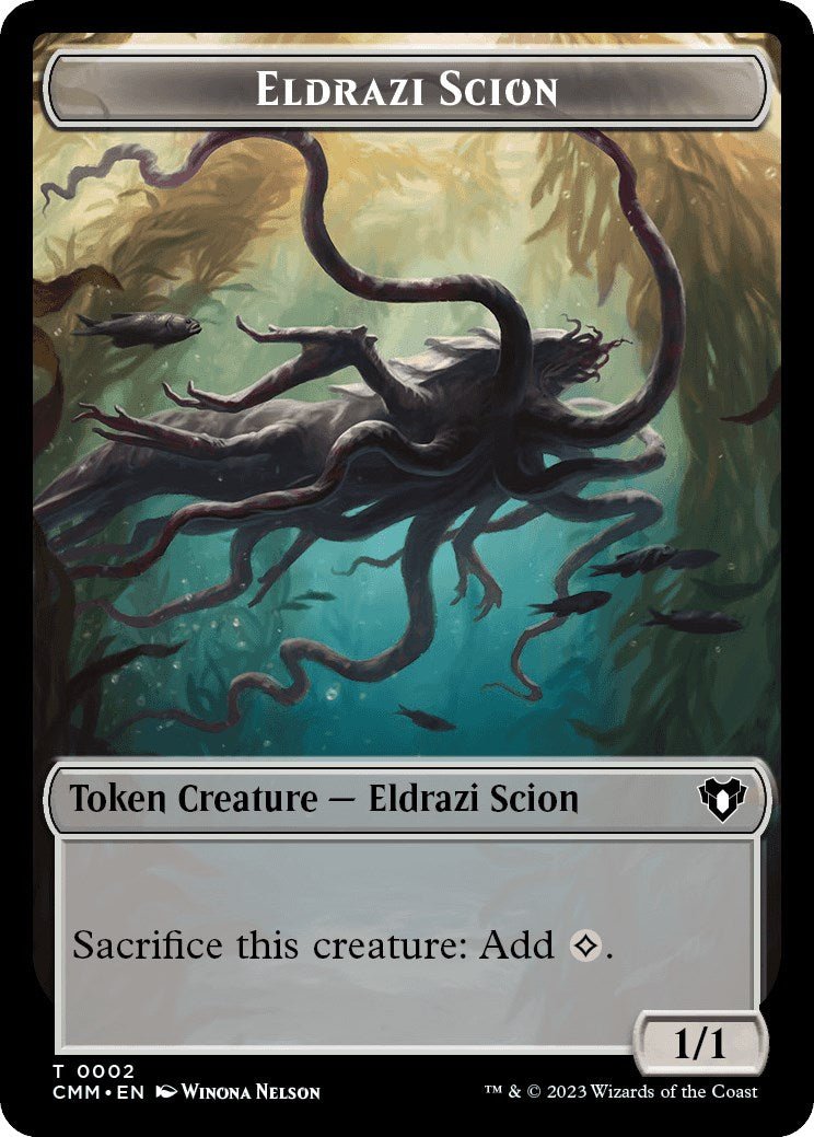 Eldrazi Scion // Goblin Double - Sided Token [Commander Masters Tokens] - Card Brawlers