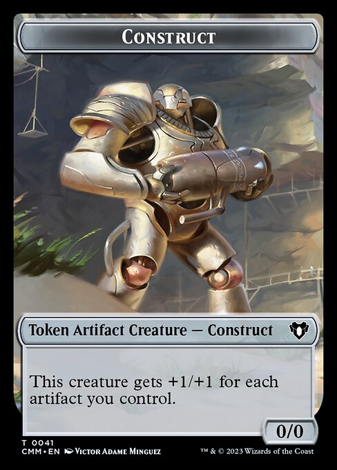 Eldrazi Spawn // Construct (0041) Double - Sided Token [Commander Masters Tokens] - Card Brawlers