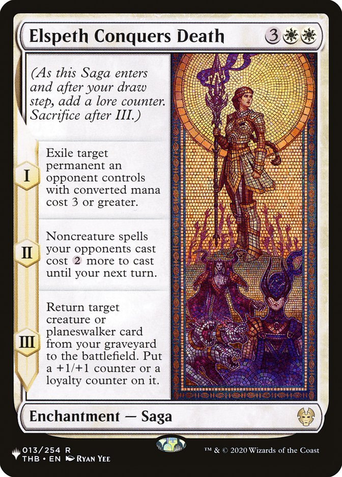 Elspeth Conquers Death [The List] - Card Brawlers