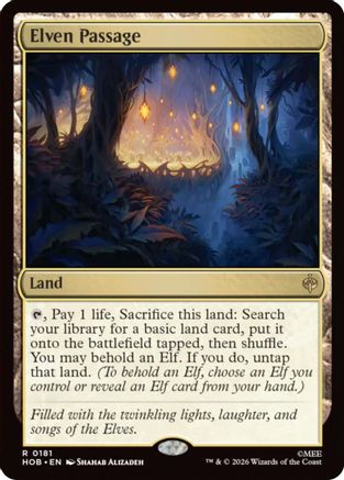 Elven Passage (HOB-181) - The Hobbit Foil - Card Brawlers