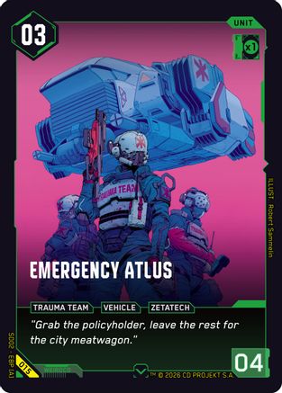 Emergency Atlus (015) - Embracing Power Retail Starter Deck - Card Brawlers