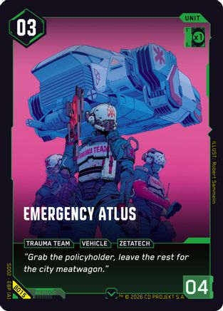 Emergency Atlus (B015) - Embracing Power Beta Starter Deck - Card Brawlers