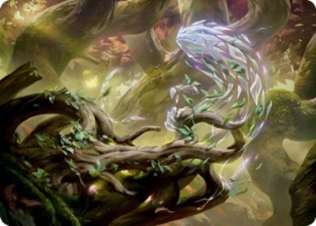 Emergent Sequence Art Card [Strixhaven: School of Mages Art Series] - Card Brawlers