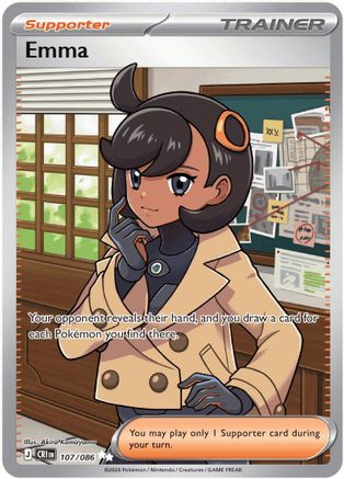 Emma (107/086) - Holofoil [ME04 Chaos Rising] - Card Brawlers