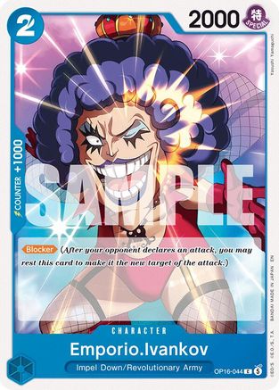 Emporio.Ivankov (044) (OP16-044) - The Time of Battle - Card Brawlers