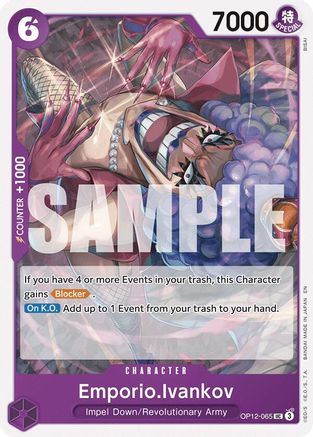 Emporio.Ivankov (065) (OP12-065) - Legacy of the Master - Card Brawlers