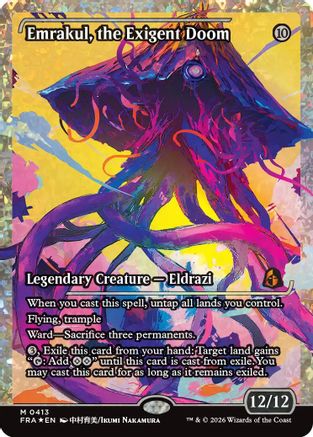 Emrakul, the Exigent Doom (Showcase) (Fracture Foil) (FRA-413) - Reality Fracture - Card Brawlers