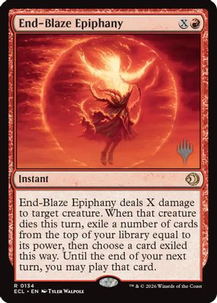 End-Blaze Epiphany (PPECL-134) - Promo Pack: Lorwyn Eclipsed - Card Brawlers