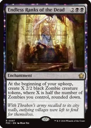 Endless Ranks of the Dead (FDC-097) - Commander: Foundations - Card Brawlers