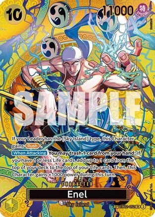 Enel (SP) (EB02-052) - Adventure on Kami's Island Foil - Card Brawlers