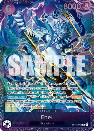 Enel (Treasure Cup May 2026) (OP15-060) - One Piece Promotion Cards Foil - Card Brawlers