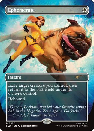 Ephemerate (2577) (SLD-2577) - Secret Lair Drop Series - Card Brawlers