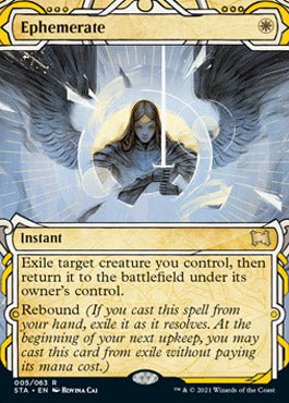 Ephemerate (Foil Etched) [Strixhaven: School of Mages Mystical Archive] - Card Brawlers