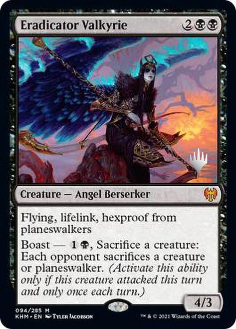 Eradicator Valkyrie (Promo Pack) [Kaldheim Promos] - Card Brawlers