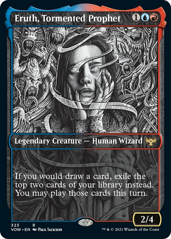 Eruth, Tormented Prophet (Showcase Eternal Night) [Innistrad: Crimson Vow] - Card Brawlers