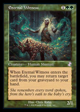 Eternal Witness (Timeshifted) [Time Spiral Remastered] - Card Brawlers