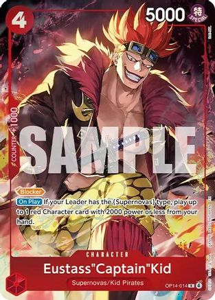 Eustass"Captain"Kid (Premium Card Collection -Best Selection Vol. 6-) (OP14-014) - One Piece Promotion Cards Foil - Card Brawlers