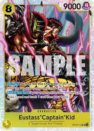Eustass"Captain"Kid (Reprint) (OP10-112) - Premium Booster -The Best- Vol. 2 Foil - Card Brawlers
